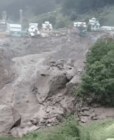 Cloudburst in Kishtwar Cloudburst