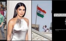 Independence Day: Salman Khan sings Sare Jahan se Accha; Shah Rukh Khan, Akshay Kumar, Priyanka Chopra share photos with tricolour Independence Day: Salman Khan sings Sare Jahan se Accha; Shah Rukh Khan, Akshay Kumar, Priyanka Chopra share photos with tricolour