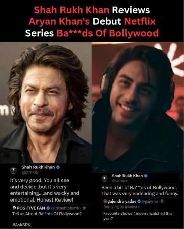 Aryan Khan's The Ba***ds of Bollywood teaser:Netizens go gaga over Aryan Khan's uncanny resemblance to SRK; say even his voice matches Aryan Khan's The Ba***ds of Bollywood teaser:Netizens go gaga over Aryan Khan's uncanny resemblance to SRK; say even his voice matches