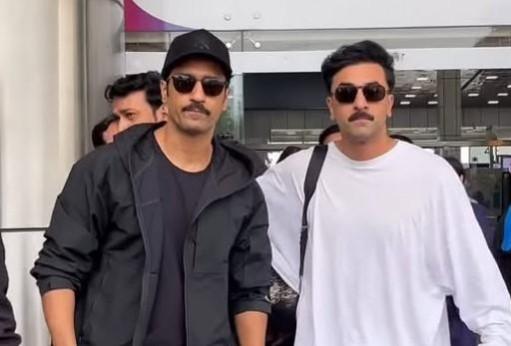 Vicky Kaushal and Ranbir Kapoor Vicky Kaushal and Ranbir Kapoor