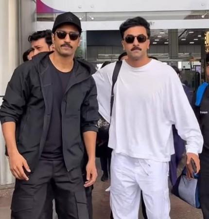 Vicky Kaushal and Ranbir Kapoor Vicky Kaushal and Ranbir Kapoor