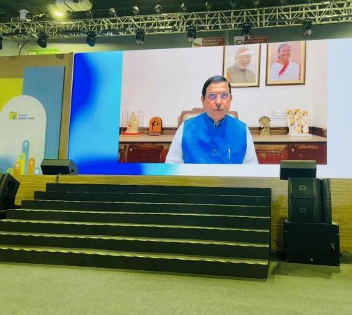Prahlad Joshi's video message played at Flipkart's Delhi Seller Summit on Tuesday, August 19, 2025. Prahlad Joshi's video message played at Flipkart's Delhi Seller Summit on Tuesday, August 19, 2025.