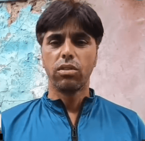 School teacher Hukum Chand, who saved lives of many students. School teacher