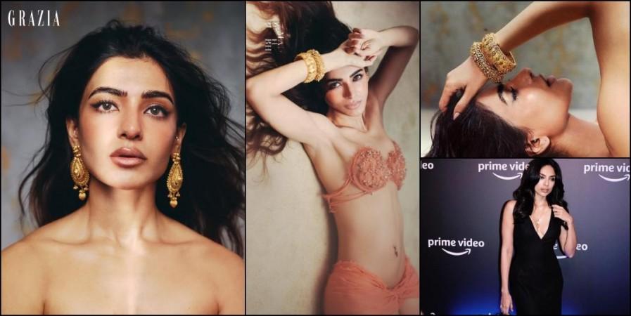 Samantha flaunts midriff; goes bold with jaw-dropping weight loss, fans call her dull and anorexic Samantha flaunts midriff; goes bold with jaw-dropping weight loss, fans call her dull and anorexic