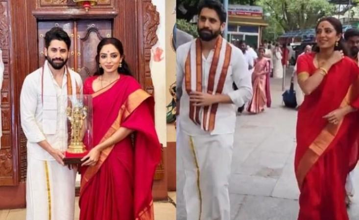 Naga Chaitanya and Sobhita Dhulipala