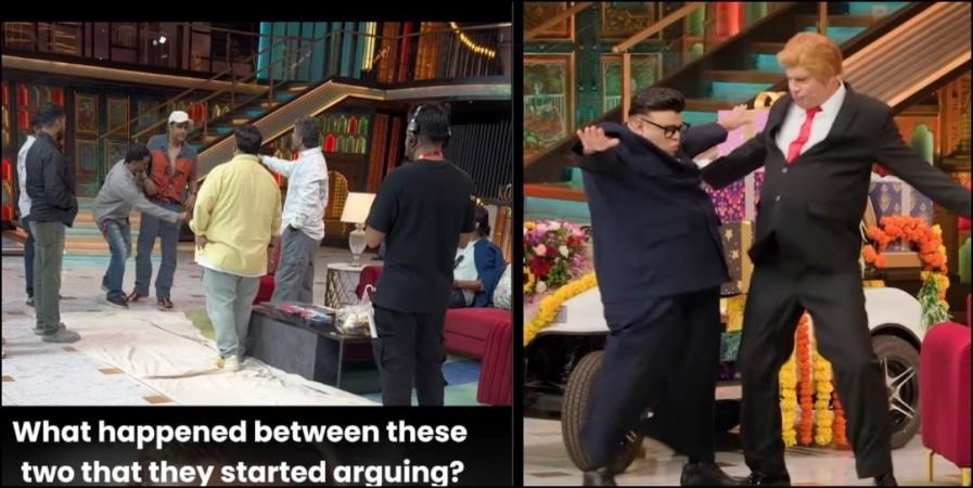 Krushna Abhishek- Kiku Sharda get into heated argument on sets of Kapil Sharma's Show; fans call it scripted PR stunt Krushna Abhishek- Kiku Sharda get into heated argument on sets of Kapil Sharma's Show; fans call it scripted PR stunt