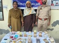 Arrested Woman
