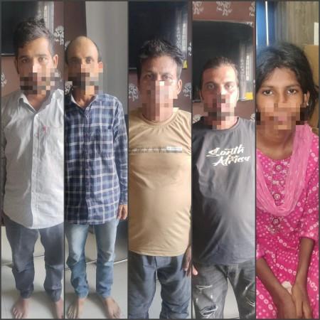 Five fraudsters including a female (fake bribe) arrested by Jammu Police for running a fraudulent marriage module Gang