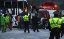 Five die in tragic tour bus crash in US state of New York