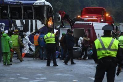 Five die in tragic tour bus crash in US state of New York Five die in tragic tour bus crash in US state of New York