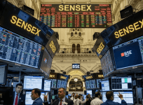 Sensex, Nifty open with gains as potential rate cut in US boosts sentiment