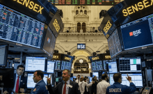 Sensex, Nifty open with gains as potential rate cut in US boosts sentiment