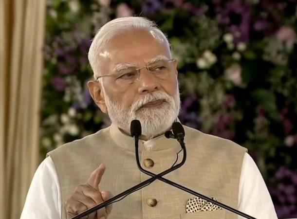 PM Modi flags off first 'Made in India' e-Vitara, to be exported to 100 countries PM Modi flags off first 'Made in India' e-Vitara, to be exported to 100 countries