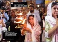 'Shameful, did she become Hindu?: Farah Khan performs Ganga Aarti in Rishikesh with cook Dilip; gets trolled
