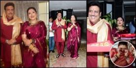 'Slap on media's face seeing us so close..:' Sunita Ahuja shut down divorce rumours as she celebrates Ganesh Chaturthi with Govinda