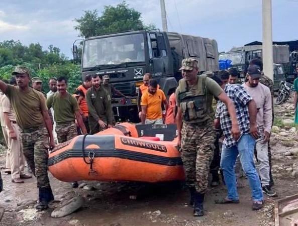 Vaishno Devi landslide tragedy: 35 bodies recovered; floods wreak havoc in Jammu division Vaishno Devi landslide tragedy: 35 bodies recovered; floods wreak havoc in Jammu division