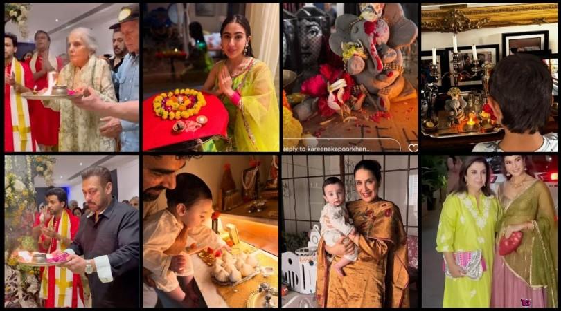 Ganesh Chaturthi 2025: Salman–Salim Khan perform Aarti; Kareena Kapoor Khan criticised for writing Son Jeh's name near Ganesh Idol; netizens say 'What kind of Muslims are they?' Ganesh Chaturthi 2025: Salman–Salim Khan perform Aarti; Kareena Kapoor Khan criticised for writing Son Jeh's name near Ganesh Idol; netizens say 'What kind of Muslims are they?'