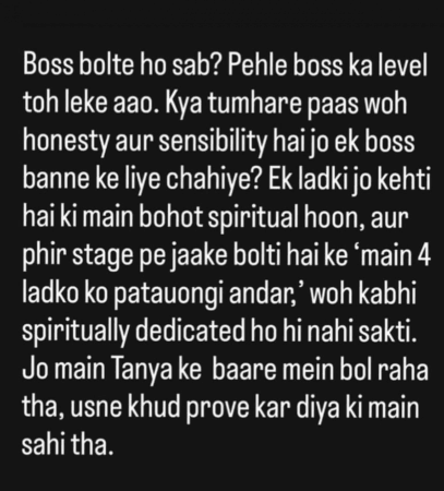 BB 19: Sanskari Tanya Mittal claims she never exposed her body; netizens dig up bold reels in bralettes, ex-BF Balraj Singh calls her 'fake' BB 19: Sanskari Tanya Mittal claims she never exposed her body; netizens dig up bold reels in bralettes, ex-BF Balraj Singh calls her 'fake'