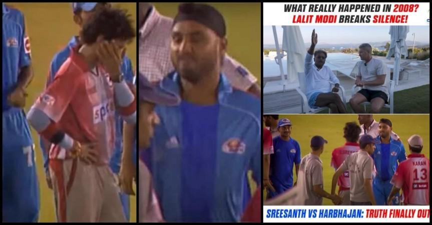 Lalit Modi releases Harbhajan Singh slapping after 18 years; Sreesanth's wife calls it 'Disgusting, inhuman' Lalit Modi releases Harbhajan Singh slapping after 18 years; Sreesanth's wife calls it 'Disgusting, inhuman'