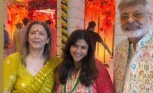 Ekta Kapoor poses arm-in-arm with mystery man; Kushal Tandon's parents meet ex-girlfriend Shivangi Joshi at Ganpati lunch