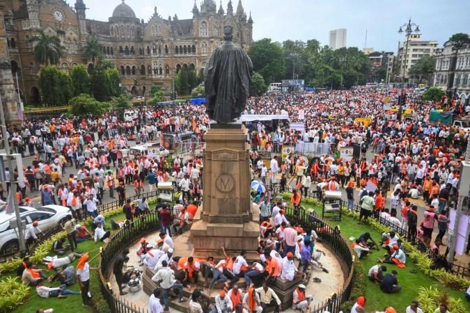 Mumbai: Protest for Maratha Reservation Mumbai: Protest for Maratha Reservation