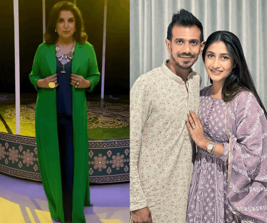 Farah Khan kept bringing up the subject of divorce with Yuzvendra Chahal while visiting Dhanashree at her new house. Farah Khan-Yuzvendra Chahal-Dhanashree Verma