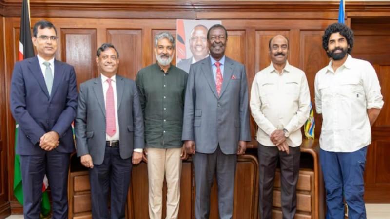 Rajamouli's 120-member crew chose Kenya to film around 95% of the African parts of the movie. SS Rajamouli's SSMB 29 1