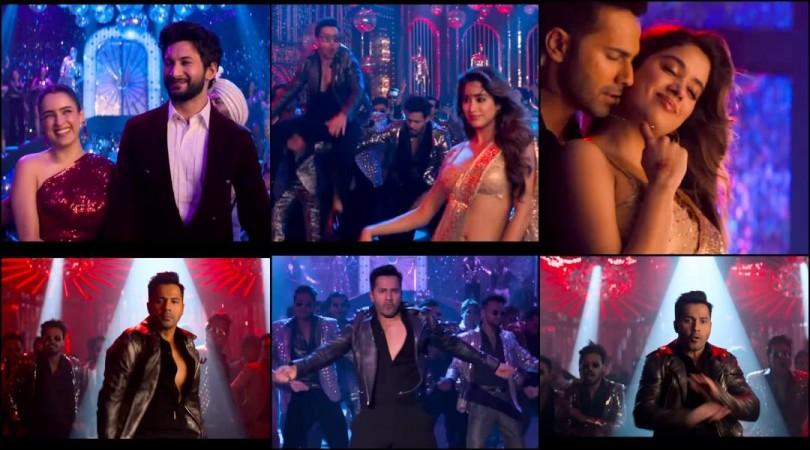 Bijuria song: Varun Dhawan's awful expressions; Janhvi Kapoor's stoned look fails to impress; fans wish to see Sonu Nigam dancing Bijuria song: Varun Dhawan's awful expressions; Janhvi Kapoor's stoned look fails to impress; fans wish to see Sonu Nigam dancing