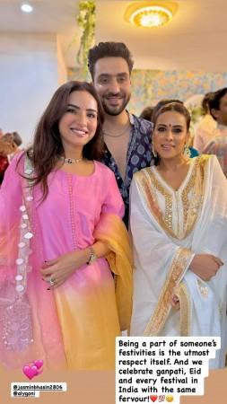 'Stop bullying people in name of religion': Aly Goni trolled for not chanting 'Ganpati Bappa Morya' despite GF Jasmine's insistence; Nia Sharma comes to rescue 'Stop bullying people in name of religion': Aly Goni trolled for not chanting 'Ganpati Bappa Morya' despite GF Jasmine's insistence; Nia Sharma comes to rescue