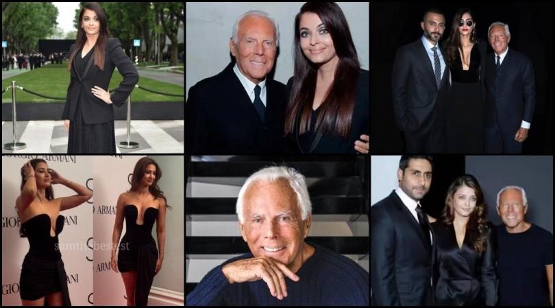 Giorgio Armani dies at 91: from Aishwarya Rai Bachchan to Sonam Kapoor, Bollywood stars who wore his couture Giorgio Armani dies at 91: from Aishwarya Rai Bachchan to Sonam Kapoor, Bollywood stars who wore his couture