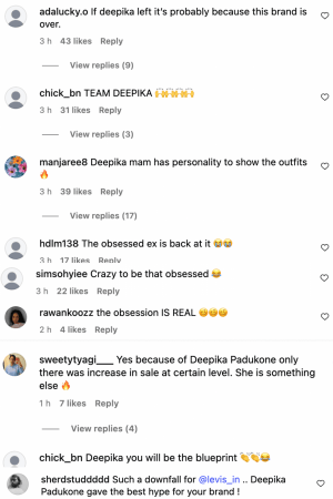 This is what the comment section of the Instagram post looked like. Alia Bhatt-Deepika Padukone