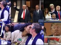 US open 2025: Donald Trump gets booed by fans; Simone Ashley locks lips with BF; comedian Zakir Khan, Hugh Jackman add star power to match