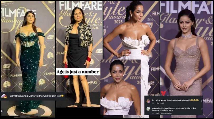 Worst dressed celebs at style awards: Malaika Arora goes bold in plunging neckline white gown; Mannara Chopra poses like body bodybuilder; Neena Gupta's red bangles remind fans of newlywed on honeymoon Worst dressed celebs at style awards: Malaika Arora goes bold in plunging neckline white gown; Mannara Chopra poses like body bodybuilder; Neena Gupta's red bangles remind fans of newlywed bride on honeymoon