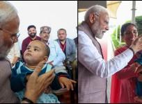 Overloaded with feelings, PM Modi meets infant Neetika orphaned in Himachal cloudburst tragedy