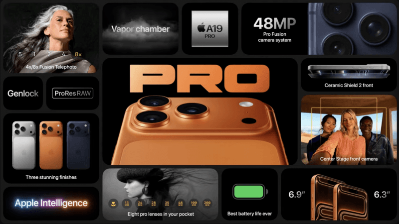 Phone 17 Pro, iPhone 17 Pro Max launched Phone 17 Pro, iPhone 17 Pro Max launched