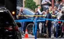 Three teens, including suspect, critically injured in US high school shooting