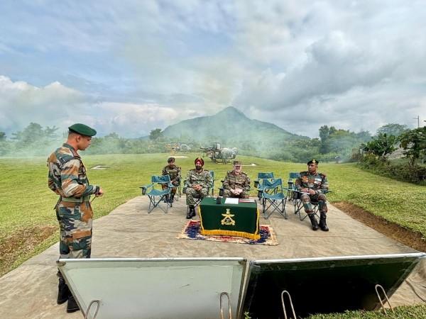 Top Army officer reviews security situation ahead of PM Modi's likely Manipur visit Top Army officer reviews security situation ahead of PM Modi's likely Manipur visit