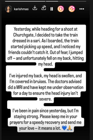 'I am in pain… 'I am in pain…