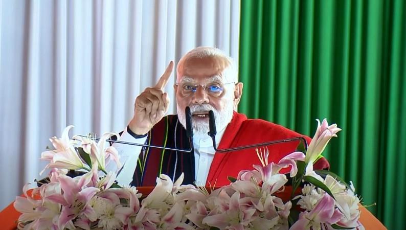 ₹9,000-crore projects launched in Mizoram by PM Modi ₹9,000-crore projects launched in Mizoram by PM Modi