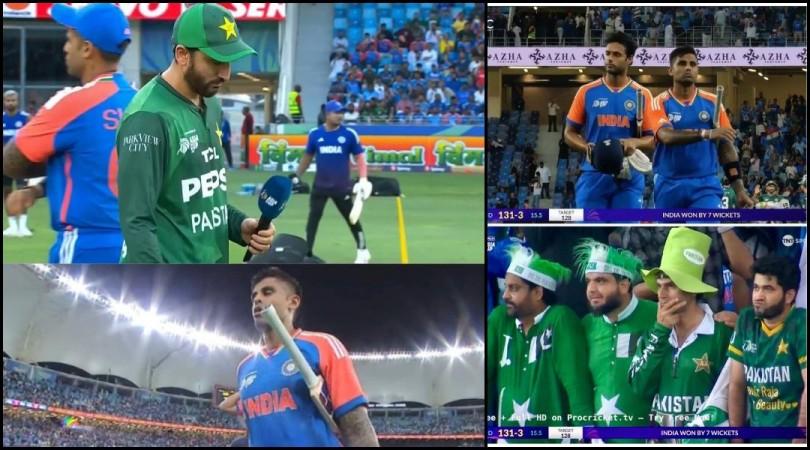'We came here only to play, gave a proper reply': Suryakumar Yadav on no customary handshake with Pak players; dedicates India's win to Armed Forces 'We came here only to play, gave a proper reply': Suryakumar Yadav on no customary handshake with Pak players; dedicates India's win to Armed Forces