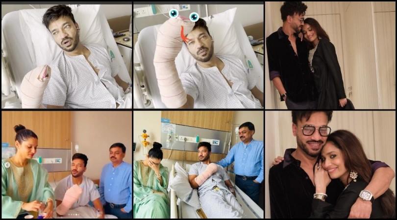Vicky Jain reveals how glass shards injured his hand; Ankita Lokhande cries seeing him post-surgery with 45 stitches Vicky Jain reveals how glass shards injured his hand; Ankita Lokhande cries seeing him post-surgery with 45 stitches