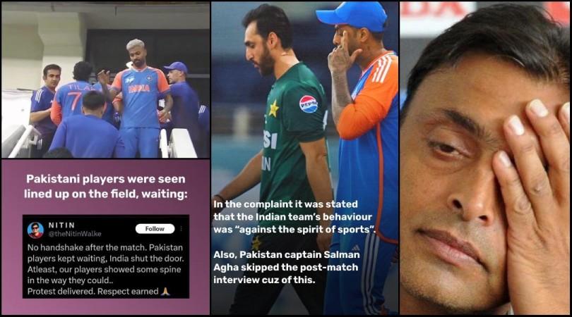Asia Cup 2025: PCB lodges official complaint after Team India shuts dressing room door, refuses handshake; Shoaib Akhtar's foul cry 'I'm speechless' Asia Cup 2025: PCB lodges official complaint after Team India shuts dressing room door, refuses handshake; Shoaib Akhtar's foul cry 'I'm speechless'