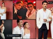Aryan Khan's Ba***ds of Bollywood premier: Alia Bhatt ditches bralette, goes bold in white bodice gown; twins with Ranbir Kapoor; ex- gf Deepika Padukone says 'stunning'