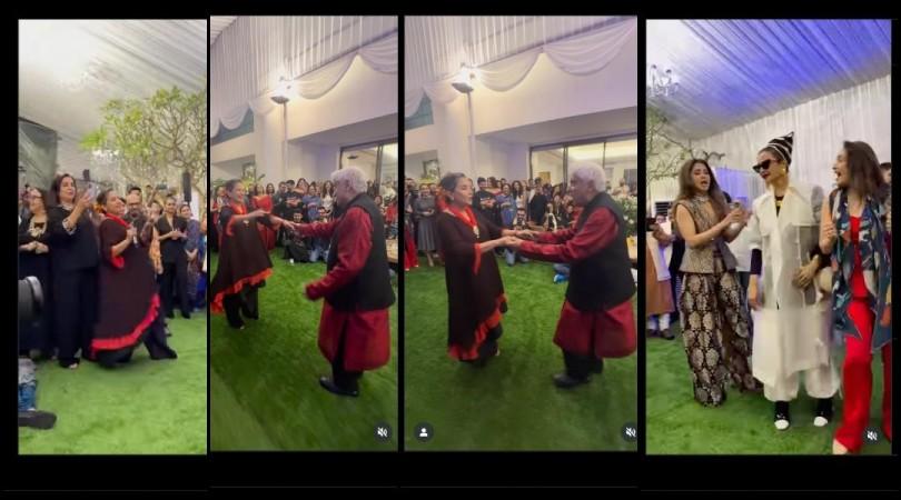 Shabana Azmi turns 75:Javed Akhtar dances to Pretty Little Baby with wifey; Rekha, Madhuri Dixit, Vidya Balan groove on Kaisi Paheli song Shabana Azmi turns 75:Javed Akhtar dances to Pretty Little Baby with wifey; Rekha, Madhuri Dixit, Vidya Balan groove on Kaisi Paheli song