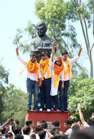 ABVP sweeps DUSU polls by winning President, 2 posts; NSUI gets VP ABVP sweeps DUSU polls by winning President, 2 posts; NSUI gets VP