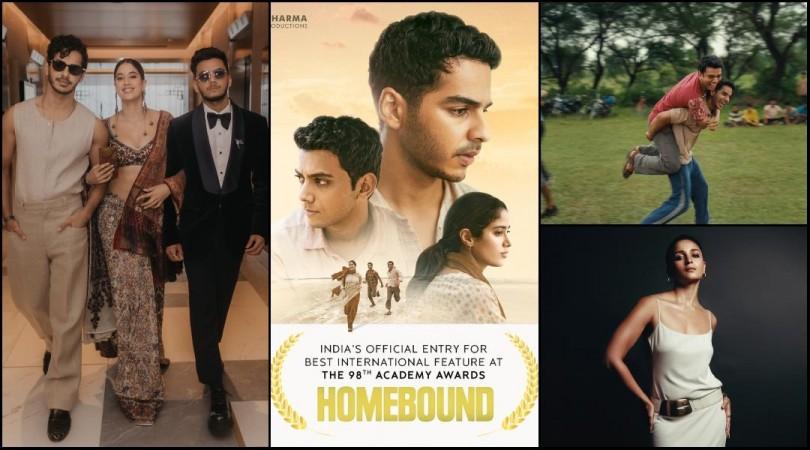 Janhvi Kapoor, Ishaan & Vishal Jethwa's Homebound selected as India's official entry for Oscars 2026; Alia Bhatt, Kareena, Sara Ali Khan cheer Janhvi Kapoor, Ishaan & Vishal Jethwa's Homebound selected as India's official entry for Oscars 2026; Alia Bhatt, Kareena, Sara Ali Khan cheer