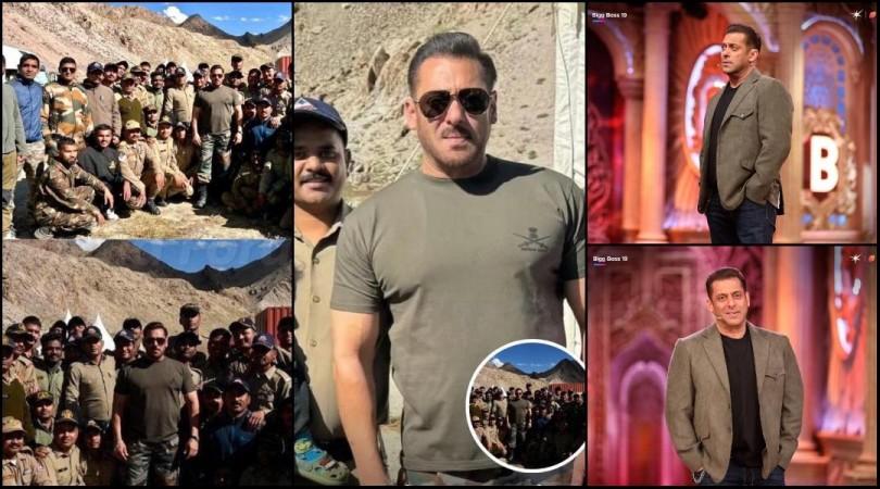 Battle of Galwan: Salman Khan injured in Ladakh, returns to Mumbai; shoots BB 19 Weekend Ka Vaar Battle of Galwan: Salman Khan injured in Ladakh, returns to Mumbai; shoots BB 19 Weekend Ka Vaar
