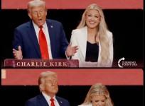 Charlie Kirk Memorial: Donald Trump trolled for funny dance beside Charlie Kirk's bereaved widow Erika Kirk