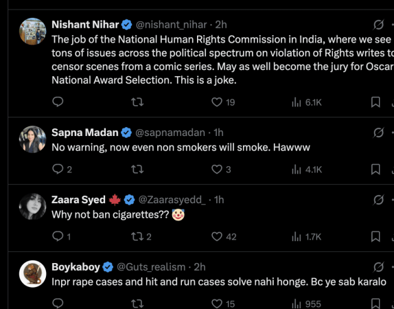 NHRC seeks action over Ranbir Kapoor's vaping scene in Aryan Khan's Bads of Bollywood; fans call him out for lying about quitting smoking NHRC seeks action over Ranbir Kapoor's vaping scene in Aryan Khan's Bads of Bollywood; fans call him out for lying about quitting smoking