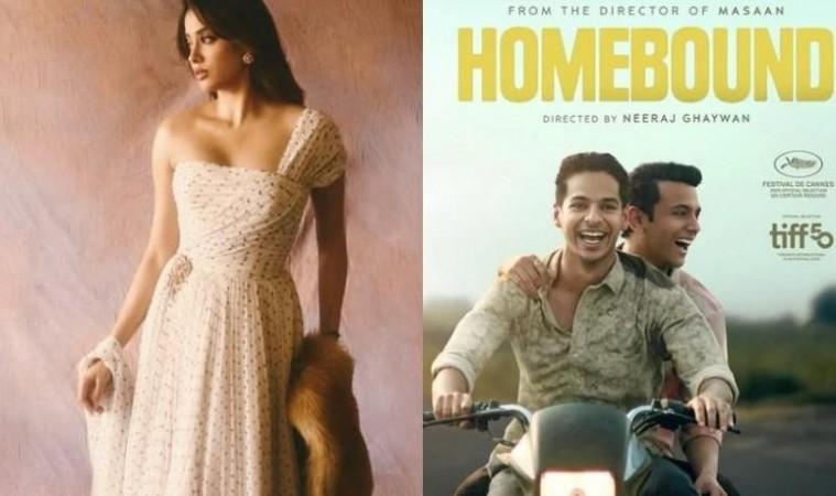 Janhvi Kapoor, Homebound poster Janhvi Kapoor, Homebound poster